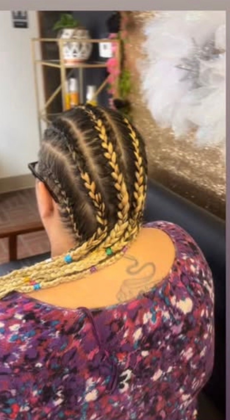 Salon work at Berly's Multi Culture Hair Braiding, McKeesport PA