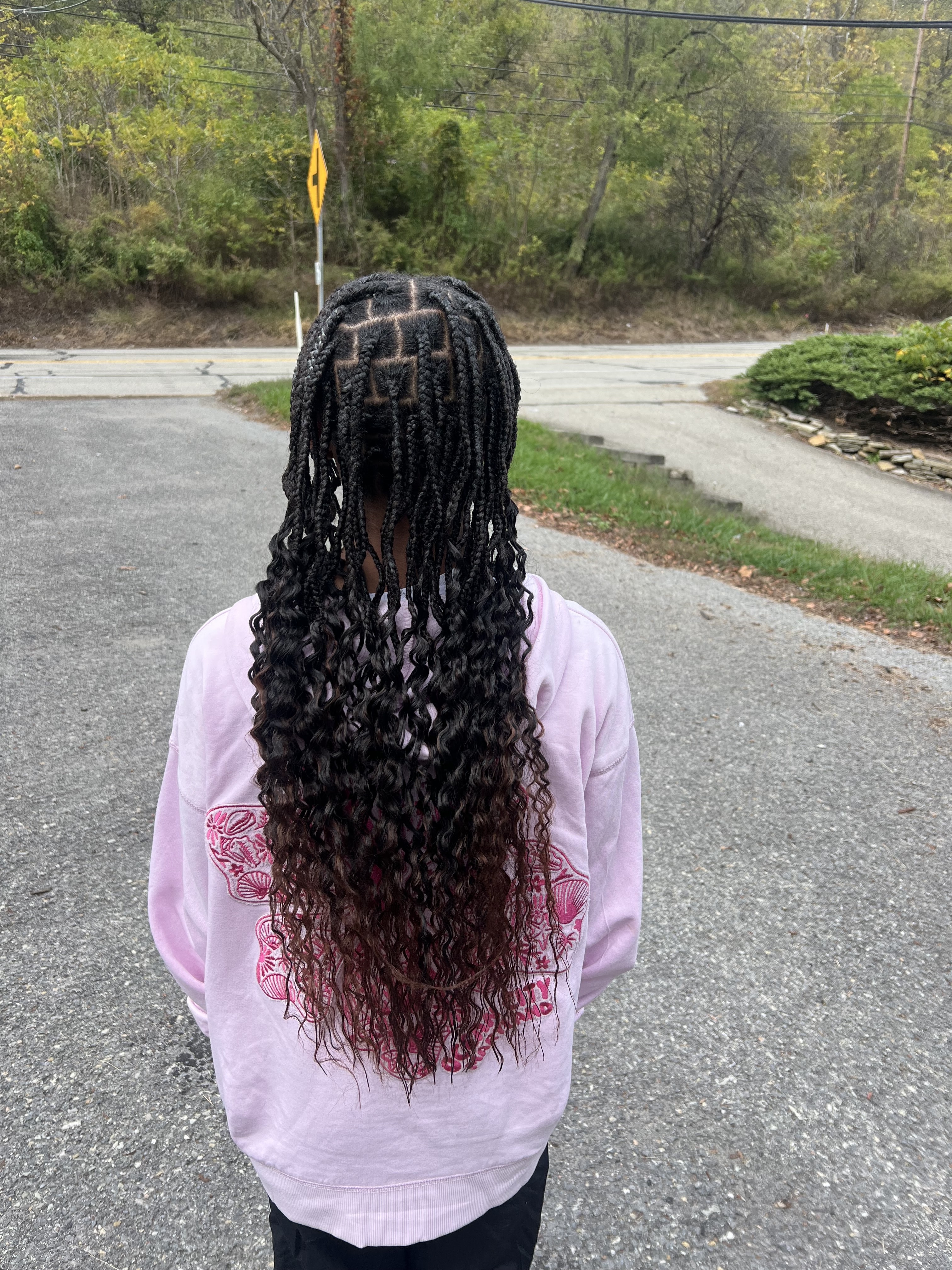 Hair extensions and styling at Berly's salon, McKeesport Pennsylvania